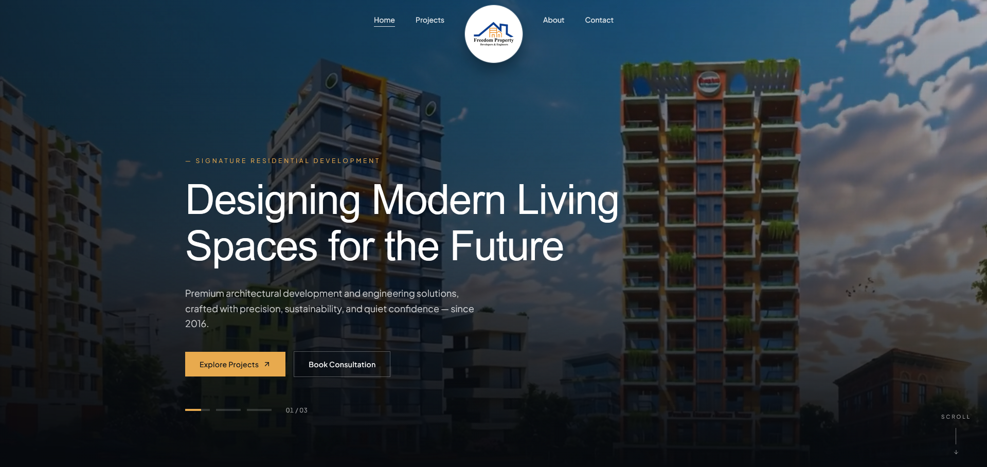 Freedom Properties Bangladesh project visual